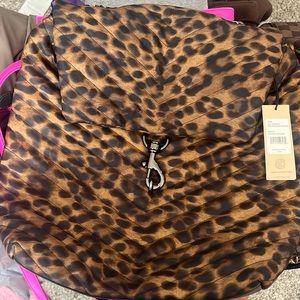 Rebecca Minkoff Edie Leopard Printed Nylon Backpack